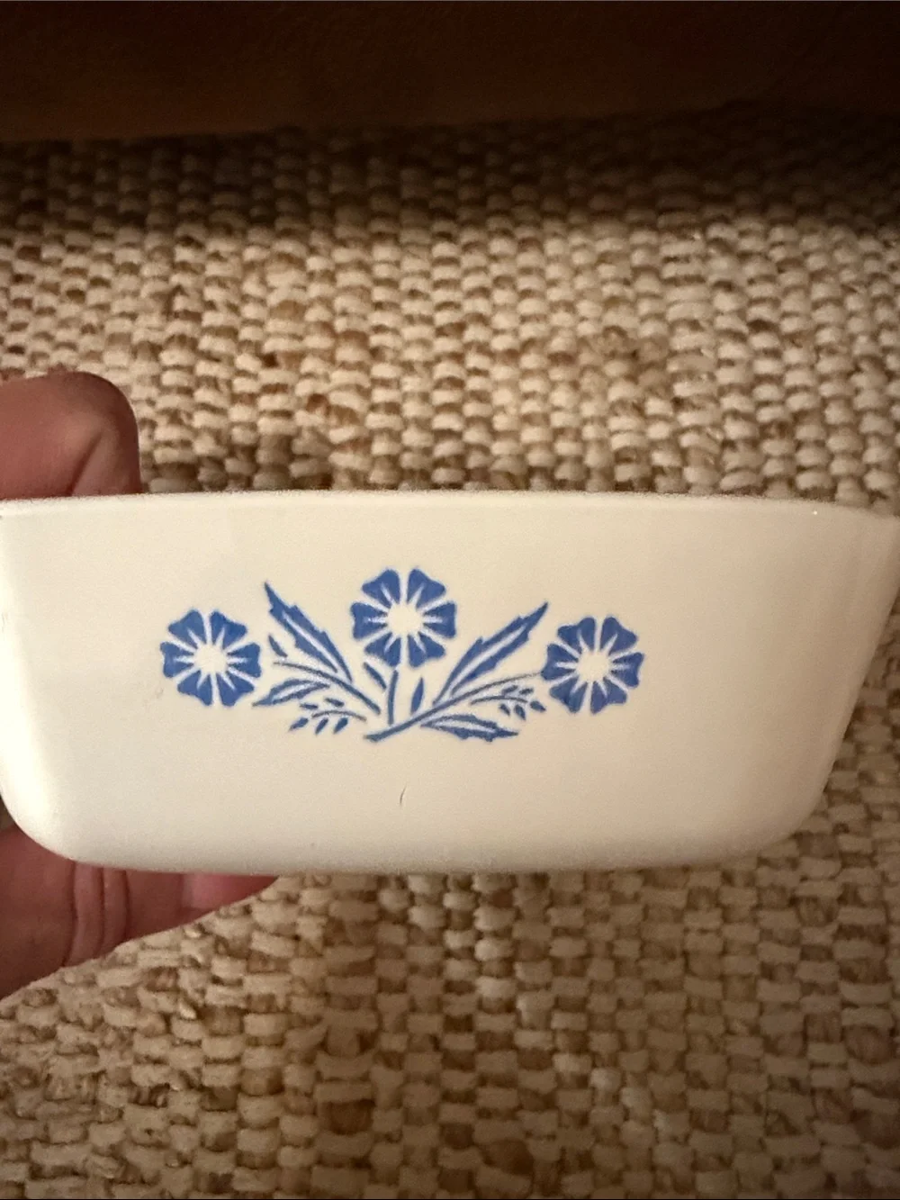 CorningWare 3 Blue Cornflower Casserole 1-3/4 P41 Petite and 1 2-3/4 P43-B